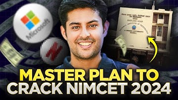 Master Plan to Crack NIMCET 2024 🤯 🔥