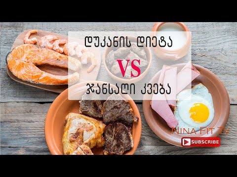 დუკანის დიეტა VS ჯანსაღი დიეტა//მოტივაცია მუშაობს?