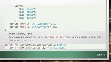 How to Control Bottom Navigation Visibility in Your Android App with Kotlin