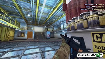 ESEA Premier Player Spotlight: BBC_Toy 1 vs 5 XZEEE on de_nuke, Ace Clutch!
