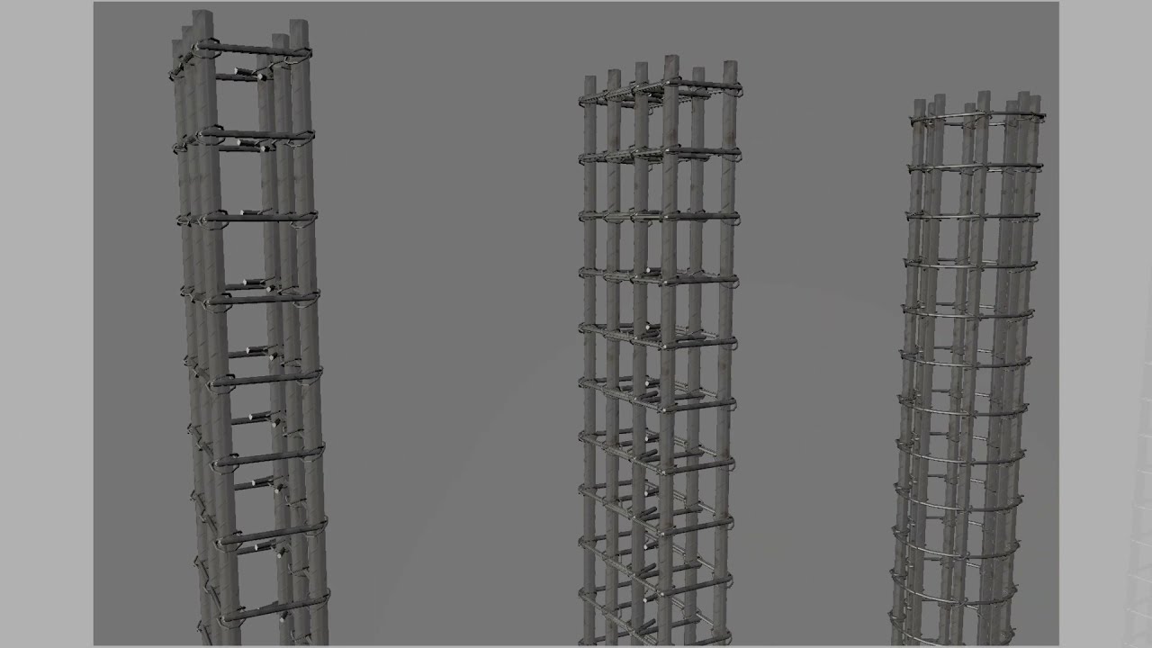 3D Steel concrete reinforcement