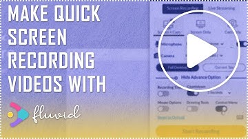 Getting Started with Fluvid Screen Recorder | Make quick videos from your Laptop/PC