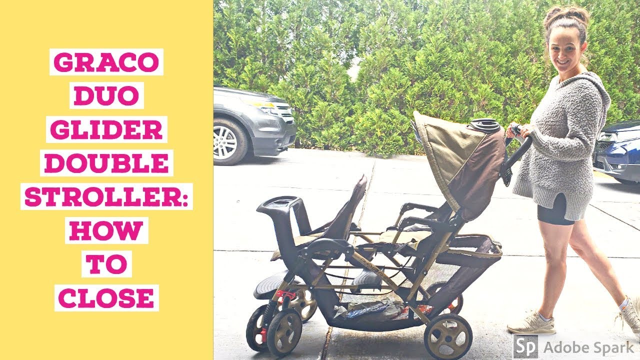 How To Close The Graco Duoglider Double Stroller