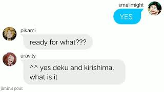 bnha texts || dear future husband - tododeku, kiribaku