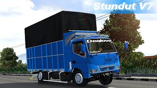 SHAREE!!!LIVERY MOD CANTER STUNDUT V7 BY MUHKLAS||FREE PPL