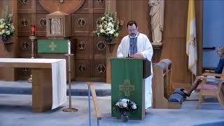 Fr. Joe Mozer Homily, Nativity of the Blessed Virgin Mary – Mt 1:18-23 by Plainville-Wrentham Catholic YouTube 21 views 1 year ago 7 minutes, 48 seconds