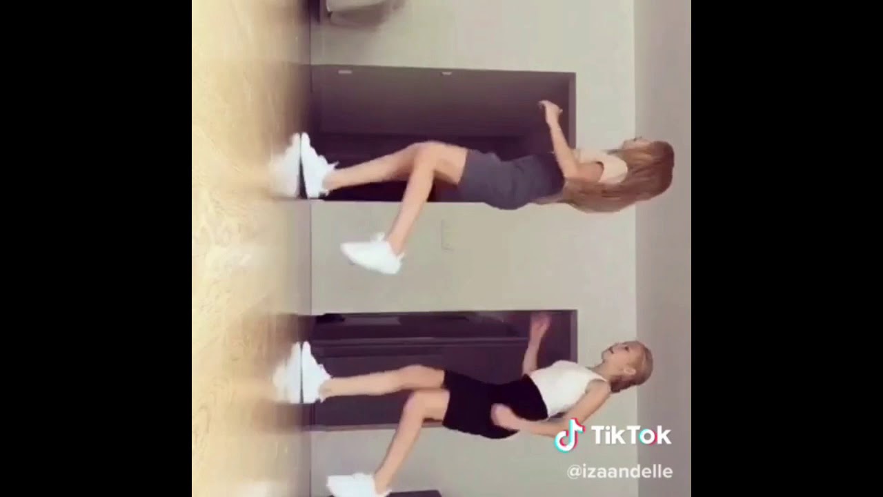 Iza And Elle Shuffle Dance Tiktoks