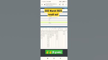 CCC march 2023 result out #ccc #cccresult #cccexams