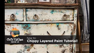 Chippy Painted Furniture Tutorial!