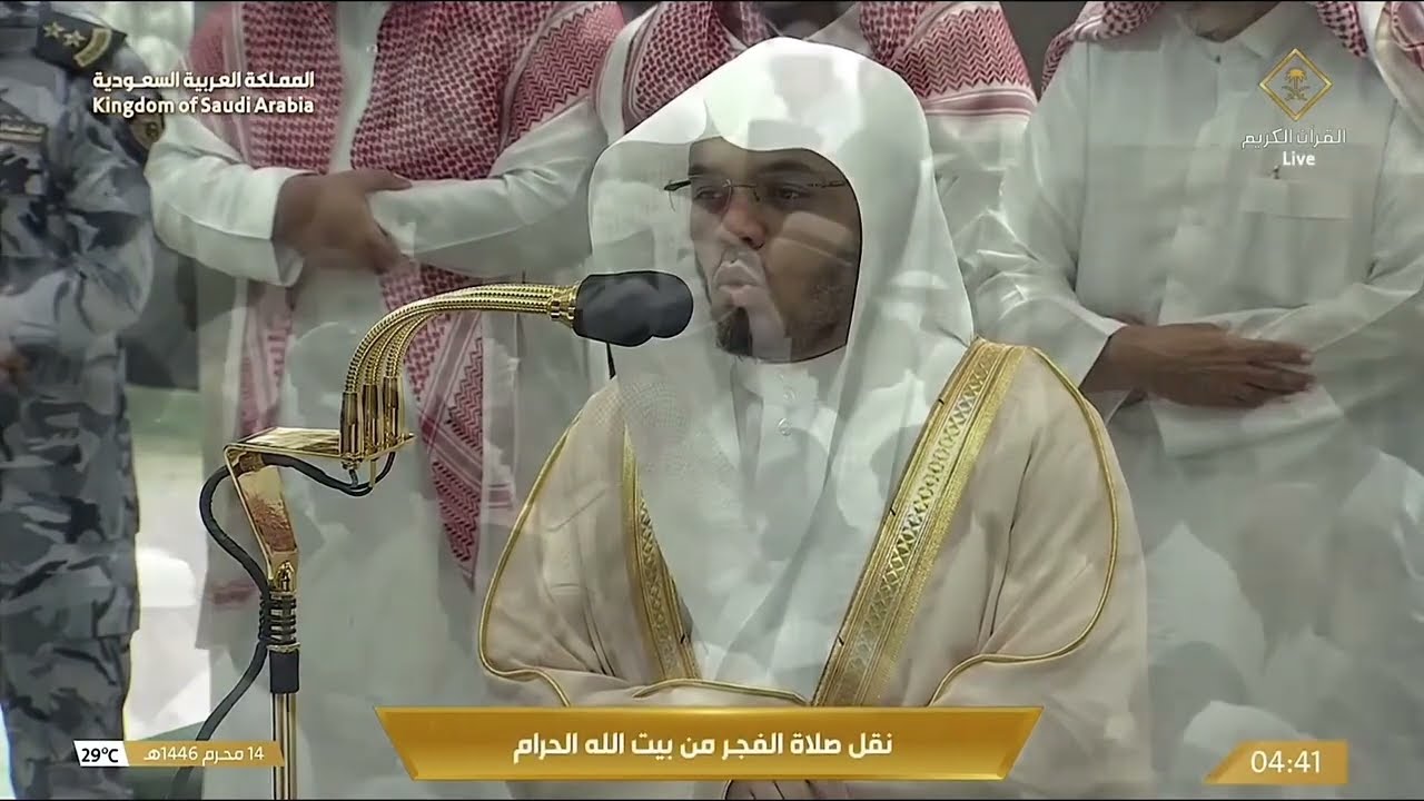 صلاة الفجر للشيخ ياسر الدوسري 14 محرم 1446هـ