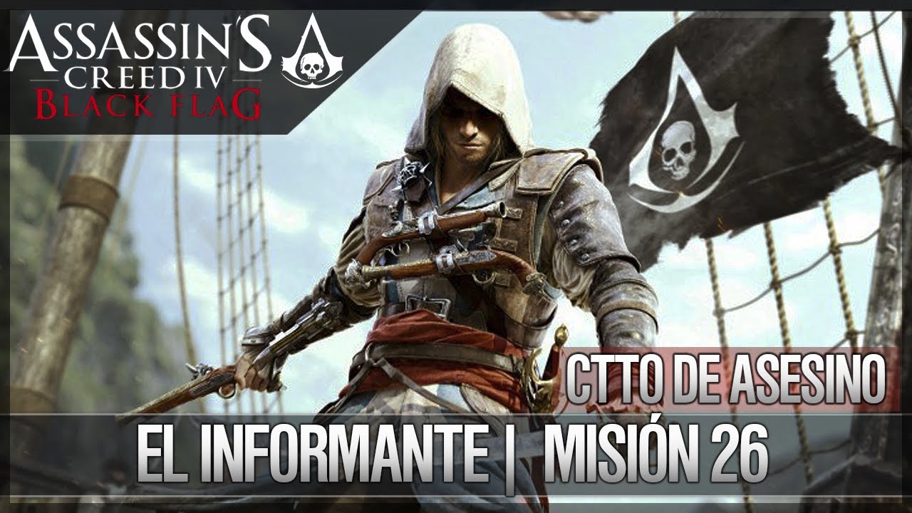 dlcl stanford Assassin's Creed 4 Black Flag Walkthrough | Contrato de Asesino | El informante |26| 100%