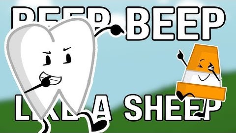 Beep Beep like a sheep 🐑!! ❤️ || Object Overload || Toothy and Coney || #objectoverload #animation