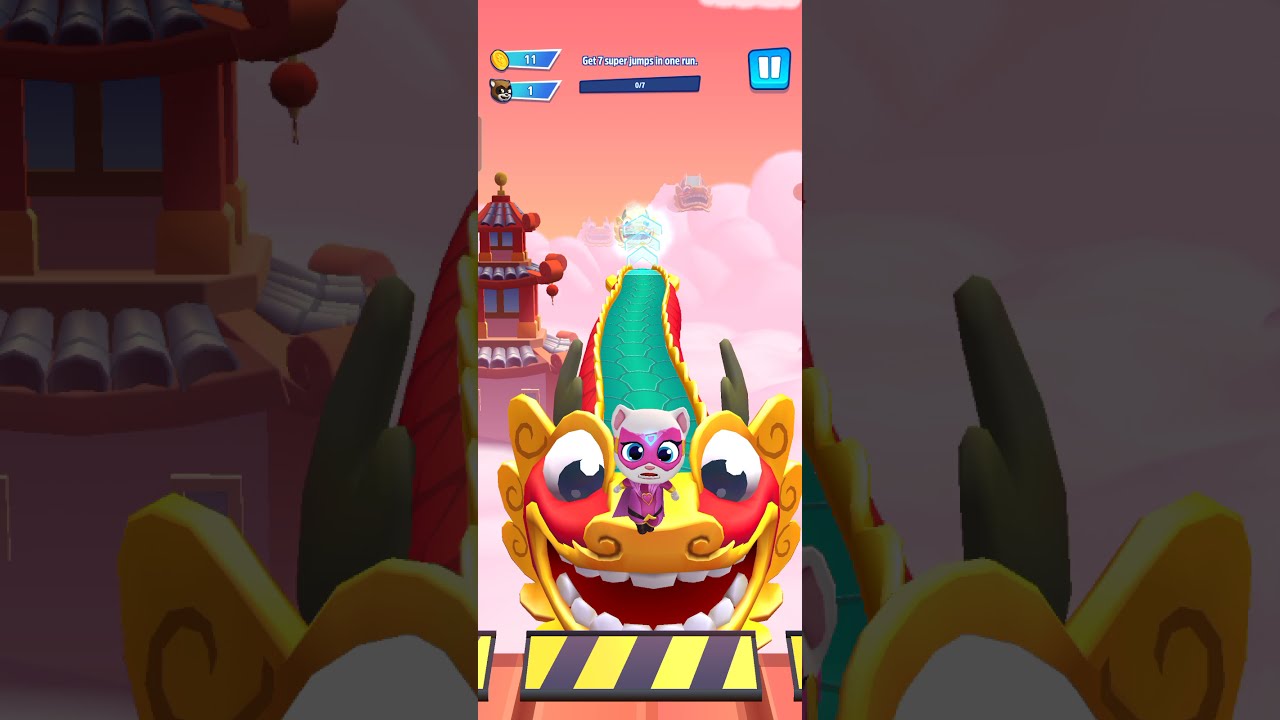 🦸Talking Tom Hero Run 2 🦸🦸 New game video 👍 All levels