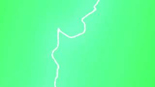 Thunder Lightning Bolt ⚡ Realistic Green Screen VFX Background 2026 #Lightning 🌩️🔥