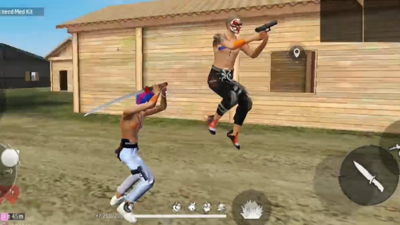 Playing Free Fire with pro players and | 