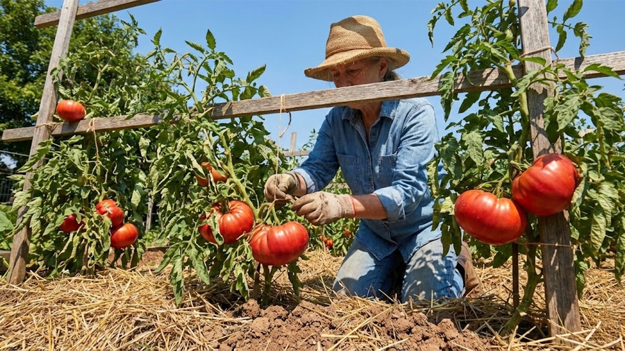 How To Grow Giant Tomatoes Without Chemicals