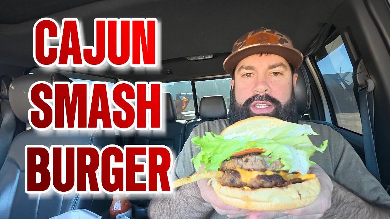 Cajun Smash Burger at Mama G’s | Best Burger in Morgan City Louisiana?