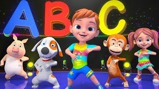 ABC Phonics Song For Children | Learn Colors & Shapes