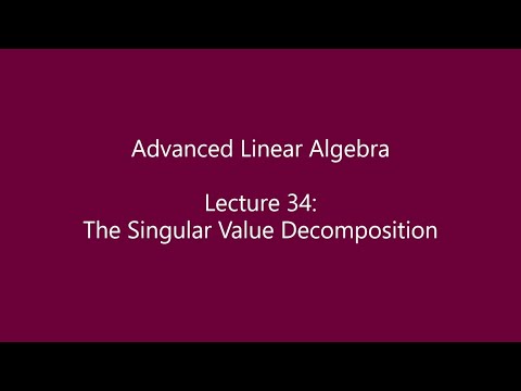 Advanced Linear Algebra