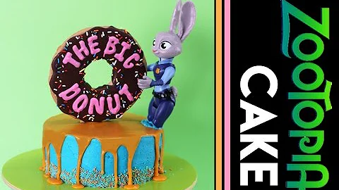 ZOOTOPIA CAKE | Disney Zootopia Movie Cake | Elise...