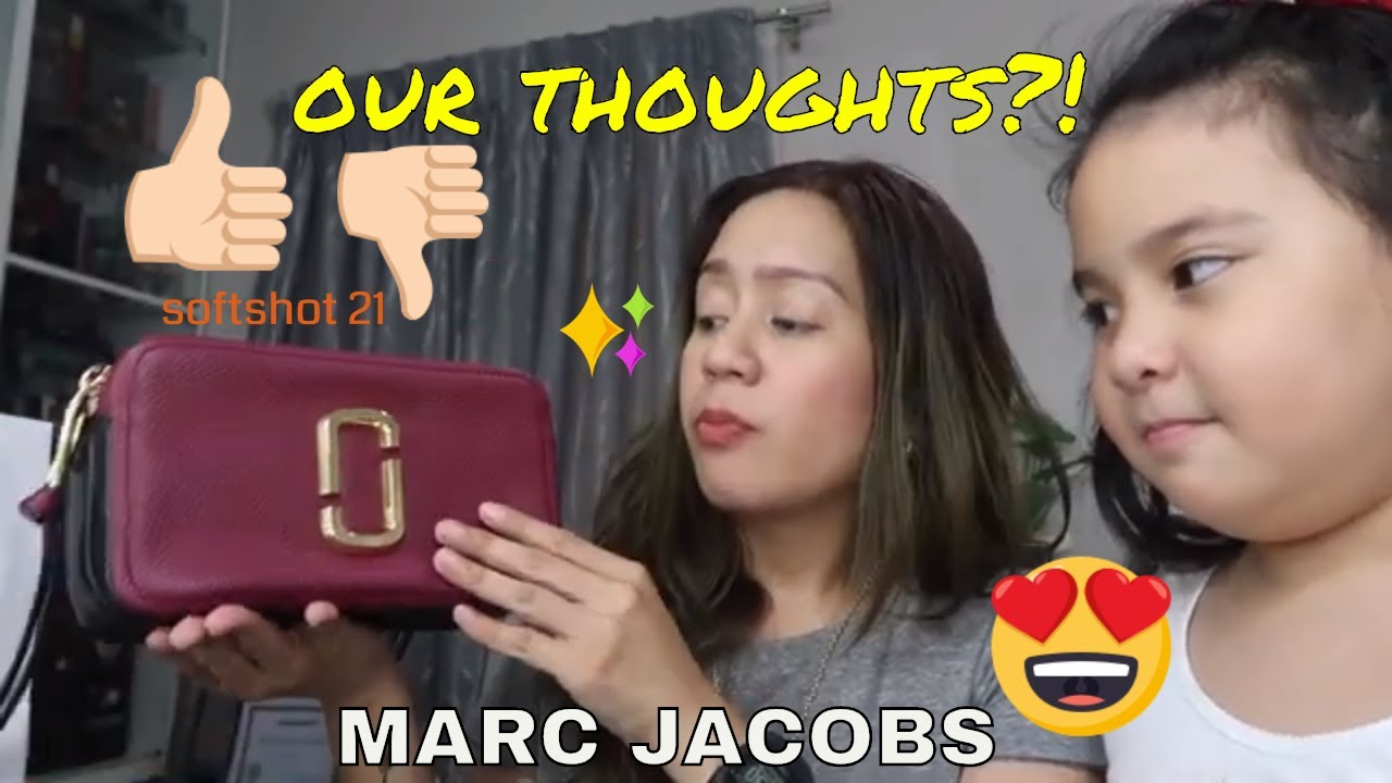 MARC JACOBS  THE SOFTSHOT 21 UNBOXING 