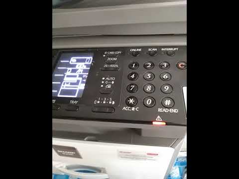 SHARP AR 6020 PAPER JAM CLEARING