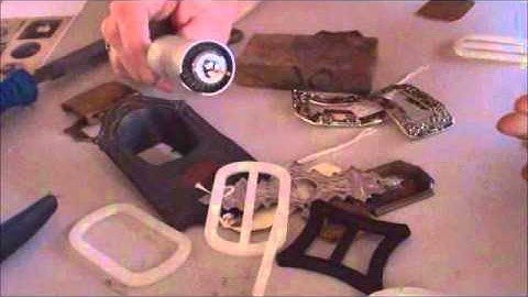 Use a Found Object as a Mixed Media Frame