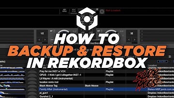 How to Backup & Restore in #rekordbox | DJ Tech Tutorials