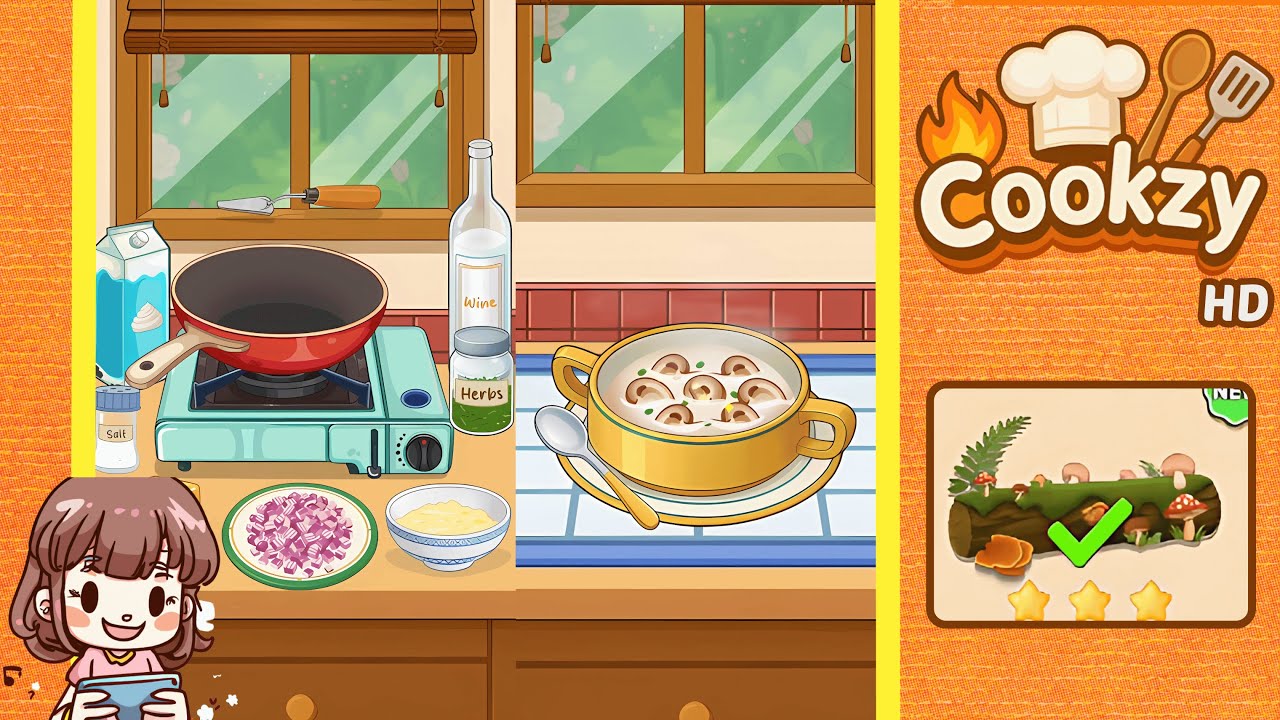 Cookzii Level 69 Mushroom Soup Solution Walkthrough - YouTube
