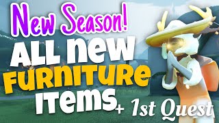 [BETA] NEXT SEASON - ALL New Items + the Furniture Shop! First Quest - Sky Beta Update - nastymold