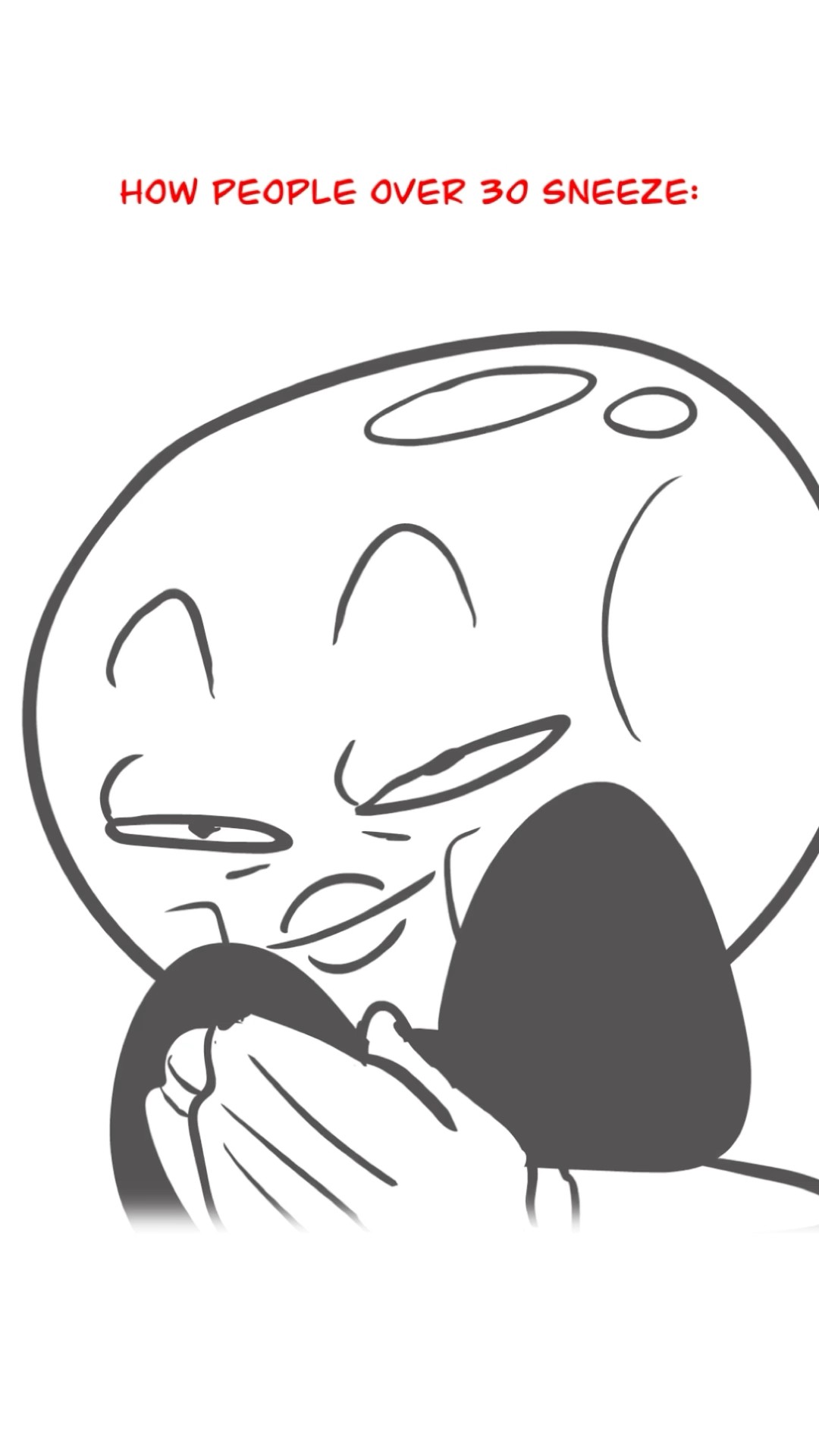 Sneezing After 30 ? (Animation Meme) #shorts