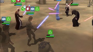 CLS with Chewie vs palp lead sith Triumvirate and sith trooper