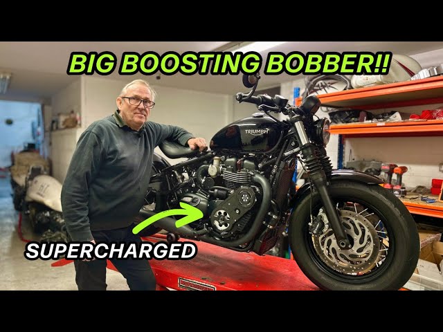 How Much Power Can We Get From This Supercharged Triumph Bobber