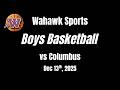 Waterloo West Boys Basketball vs Columbus (Dec 13th, 2025)