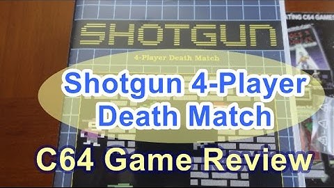 Shotgun 4-Player Death Match | Commodore 64