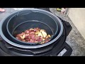 ROASTED RED POTATOES  AND BACON RECIPE / INSTANT POT DUO CRISP  AIR FRYER / HOW AIR FRY RED POTATOS