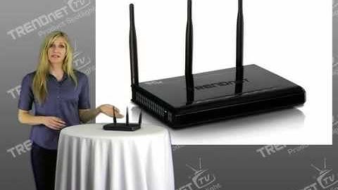 TRENDnet TEW-691GR 450Mbps Wireless N Gigabit Router