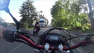 RISCHIATO INCIDENTE | PROVA Husqvarna cr 250 &amp; Suzuki rm 125