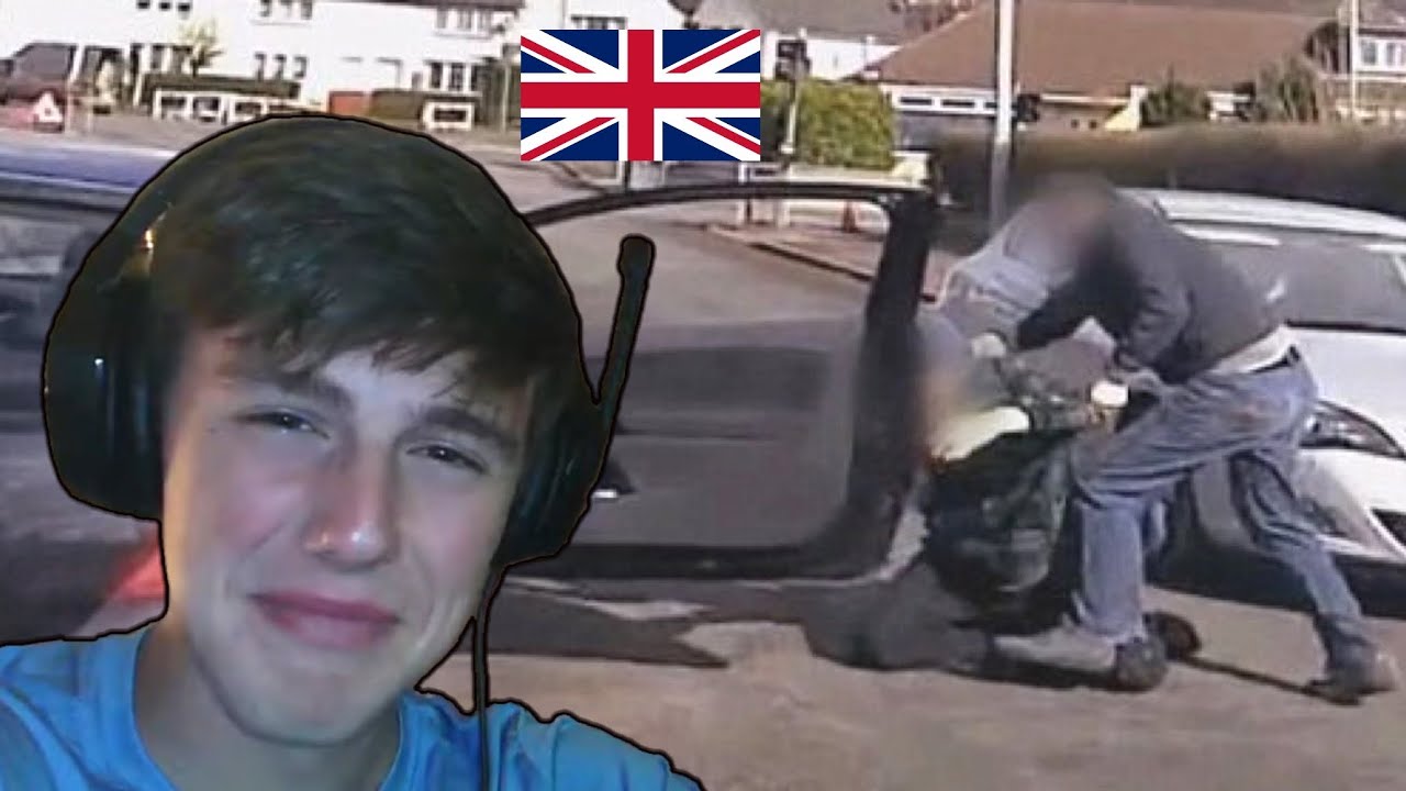 American Reacts to BRITISH ROAD RAGE - YouTube