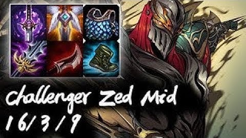 High Elo Korean Challenger Zed vs Syndra - Mid - Patch 7.22 - KR SoloQueue Replay