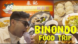 Chinatown Food Crawl at Chuan Kee + The BEST Halo-Halo in Makati (Bebang) | Manila Vlog Day 6