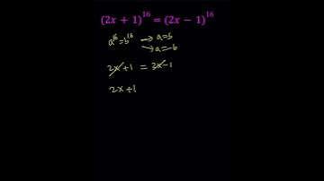 A Nice Polynomial Equation
