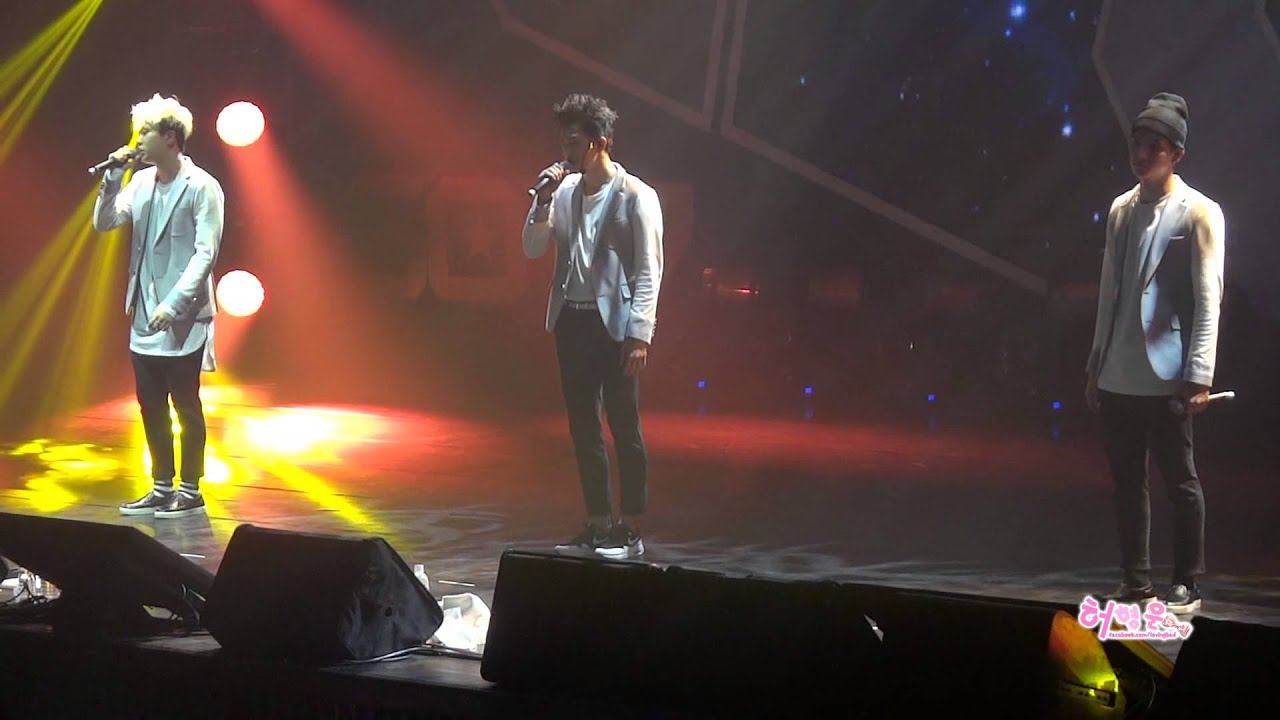 20150120-GOT7 TOUR SHOWCASE IN TAIWAN-JB Jr 榮宰唱周杰倫的黑色毛衣+說中文