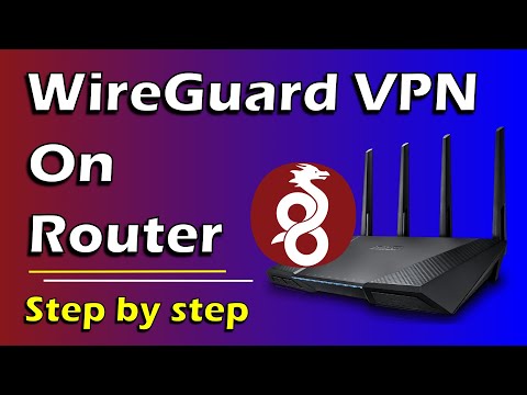 How to setup WireGuard VPN on WIFI Router step by step