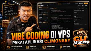 vibe coding di vps menggunakan aplikasi climonkey