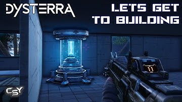 Starting Our Base Survival Gameplay, Crafting, FPS, Base Building | Dysterra Gameplay | 02