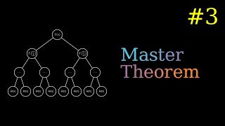 Master Theorem - Divide and Conquer - Algorithms Part 3