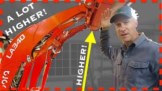 HUGE HEIGHT INCREASE FOR KUBOTA BX (New HydrosPlus Cylinders)