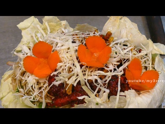 CHICKEN AND NOODLES | 4K VIDEO | ROAD SIDE FOOD | MUMBAI STREET FOOD street food