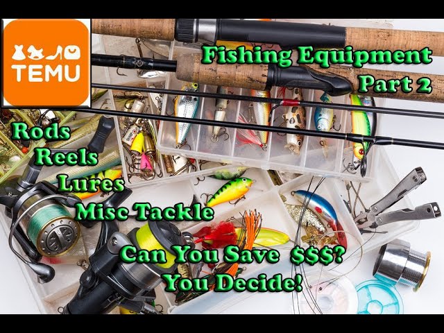 Let's save $$$ together - Temu - Part 2 fishing Equipment preview. 